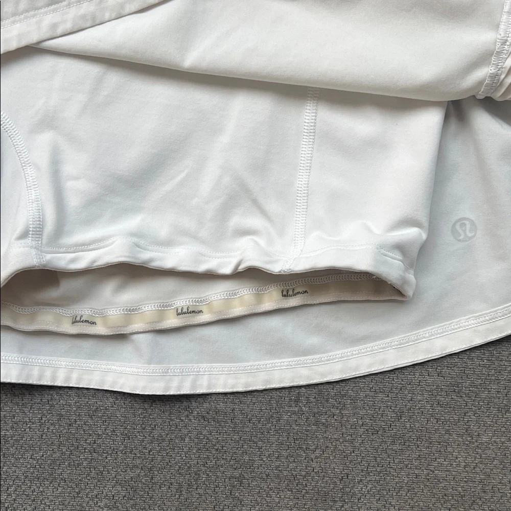 Lululemon Athletica White Skater Skirt